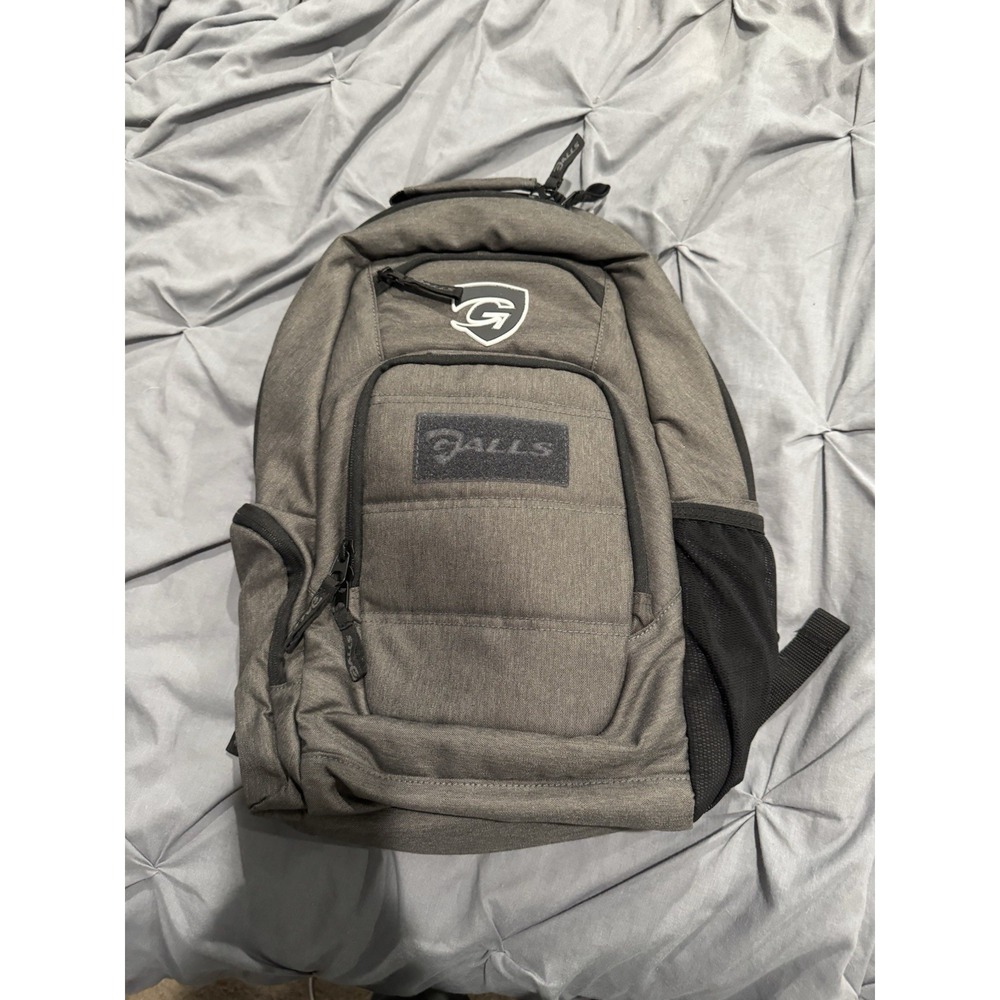 Galls BACKPACK GRAY BLACK Tactical Bookbag‎ School NWT